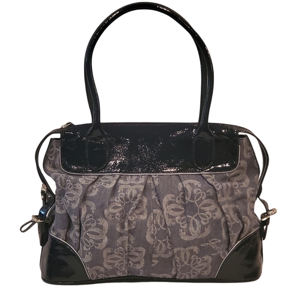 New without tag, Dark Blue, Sharif, handbag / purse with adjustable side buckles - Picture 2 of 6